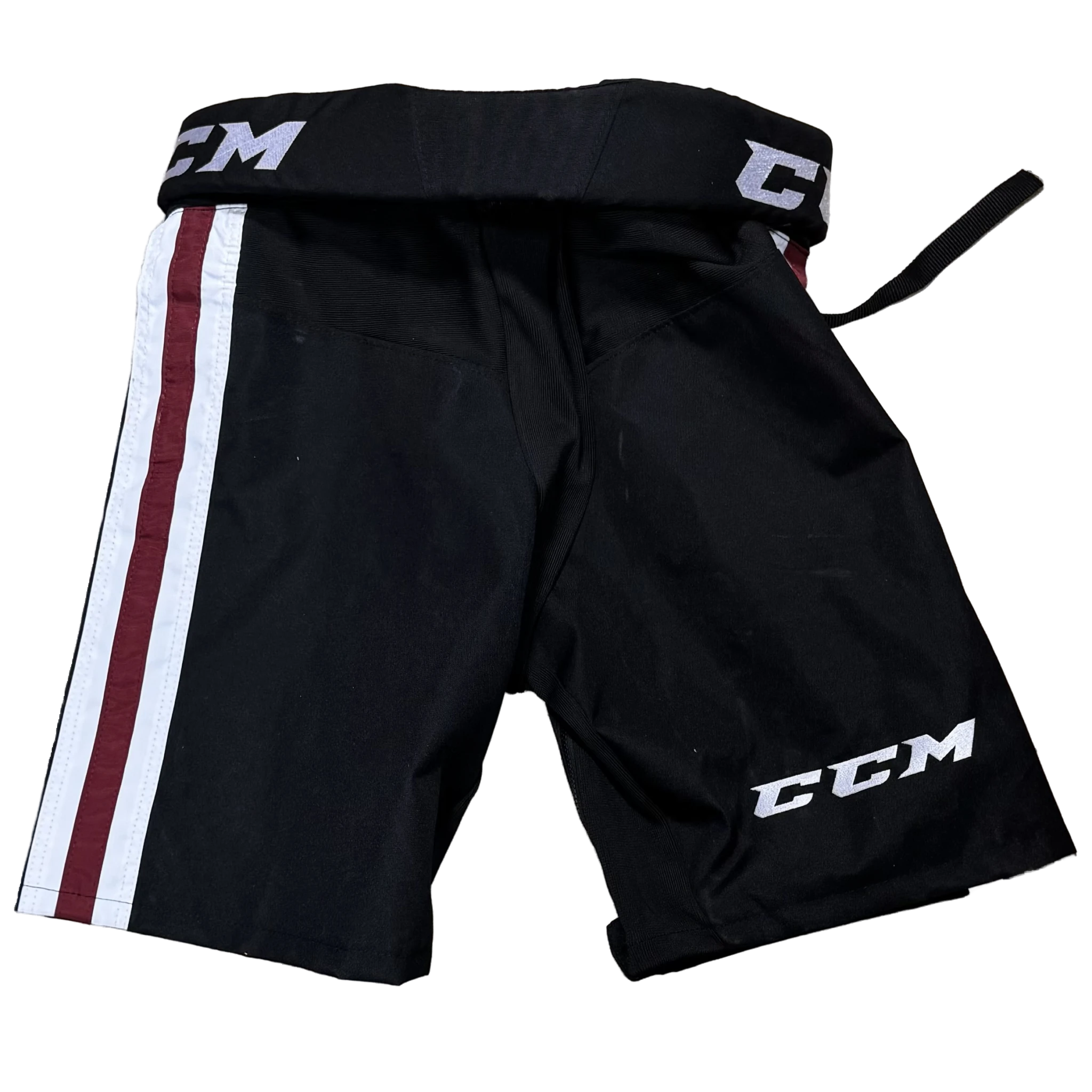 CCM PPPTKC - Used Pro Stock Pant Shell (Black/White/Maroon)